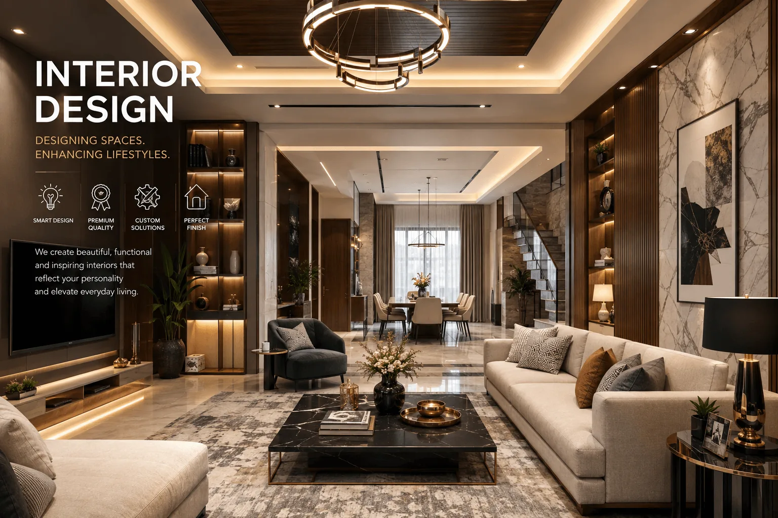 Interior Design by Vhanja Constructions Limited