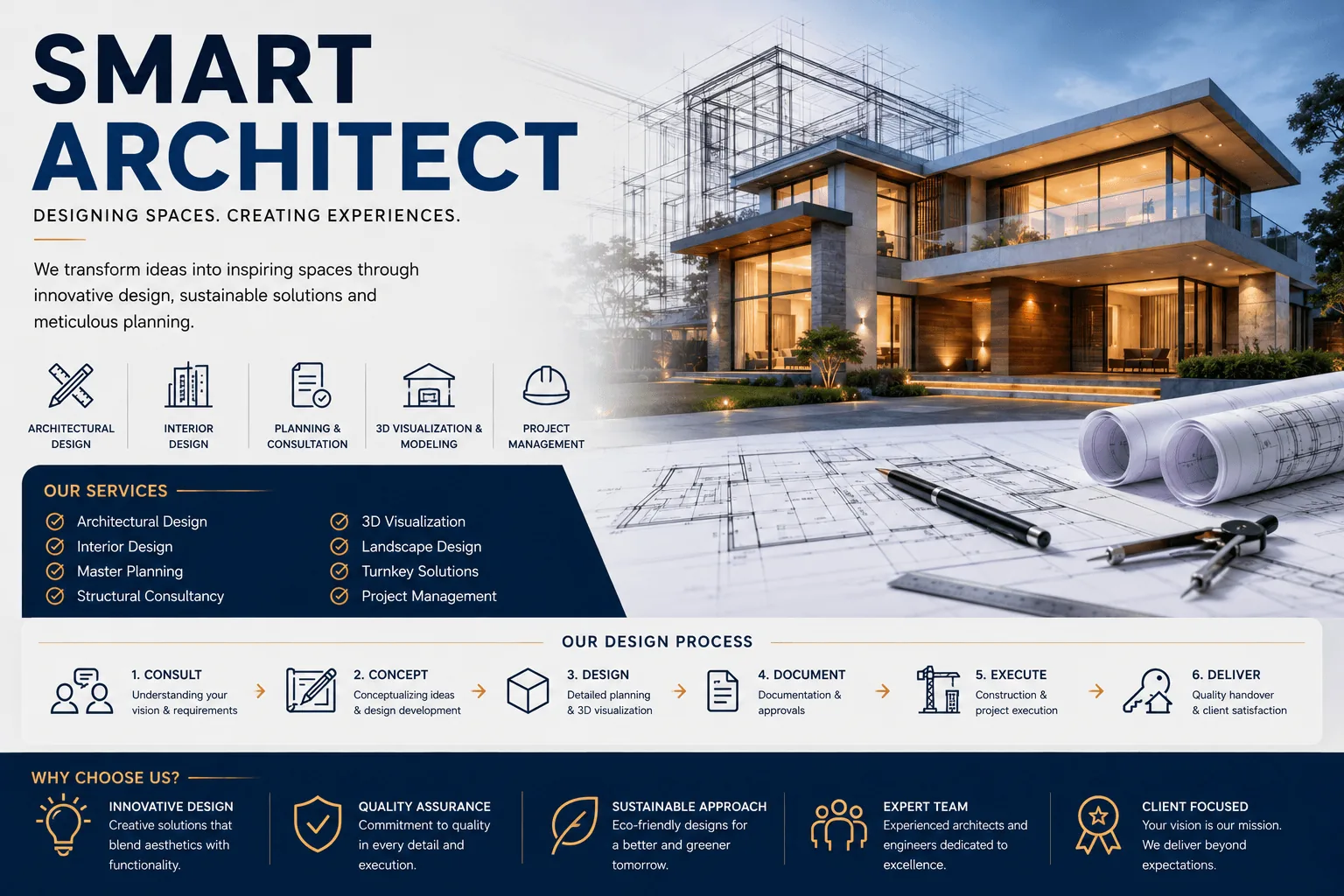Architectural Planning by Vhanja Constructions Limited