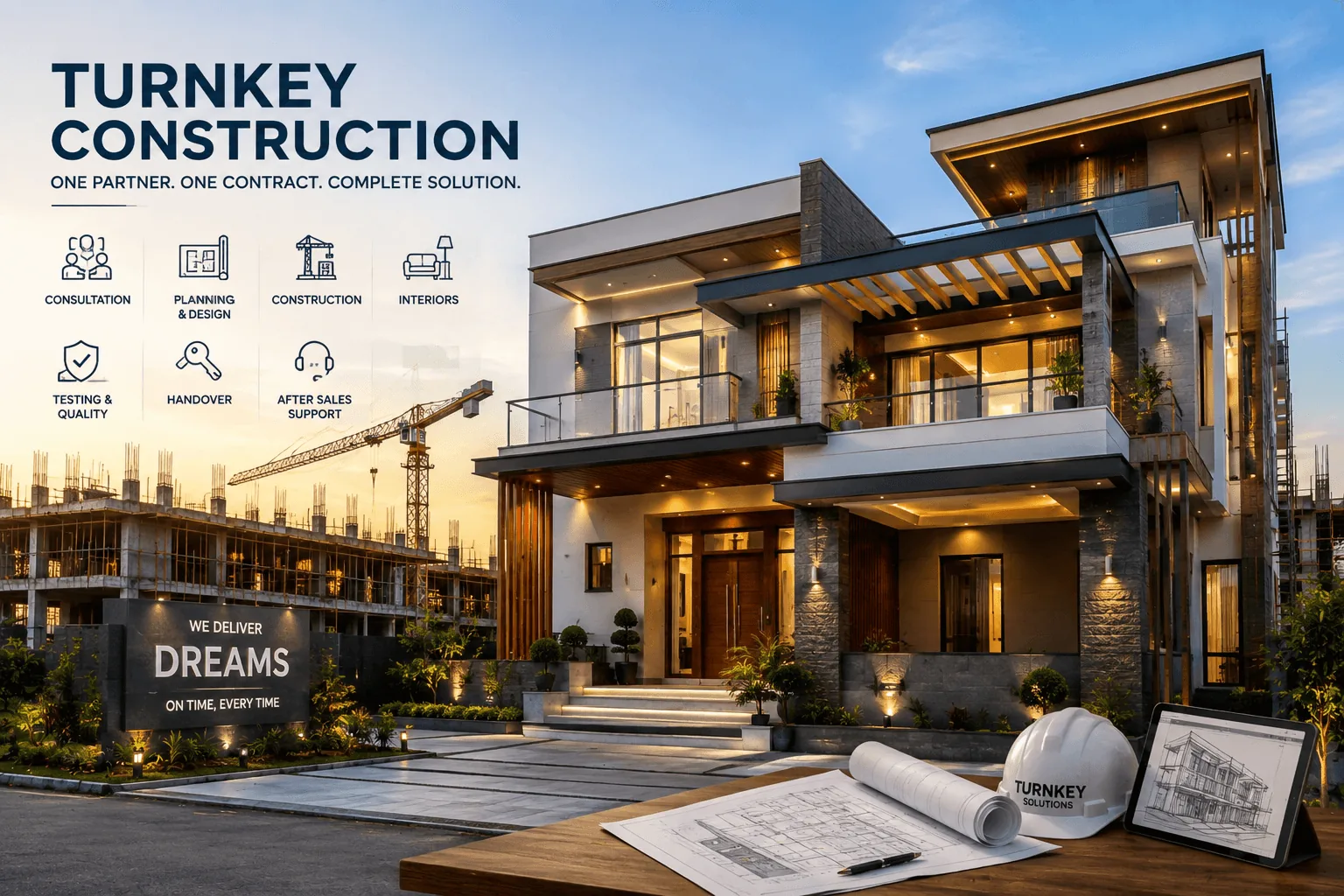 Turnkey Construction by Vhanja Constructions Limited