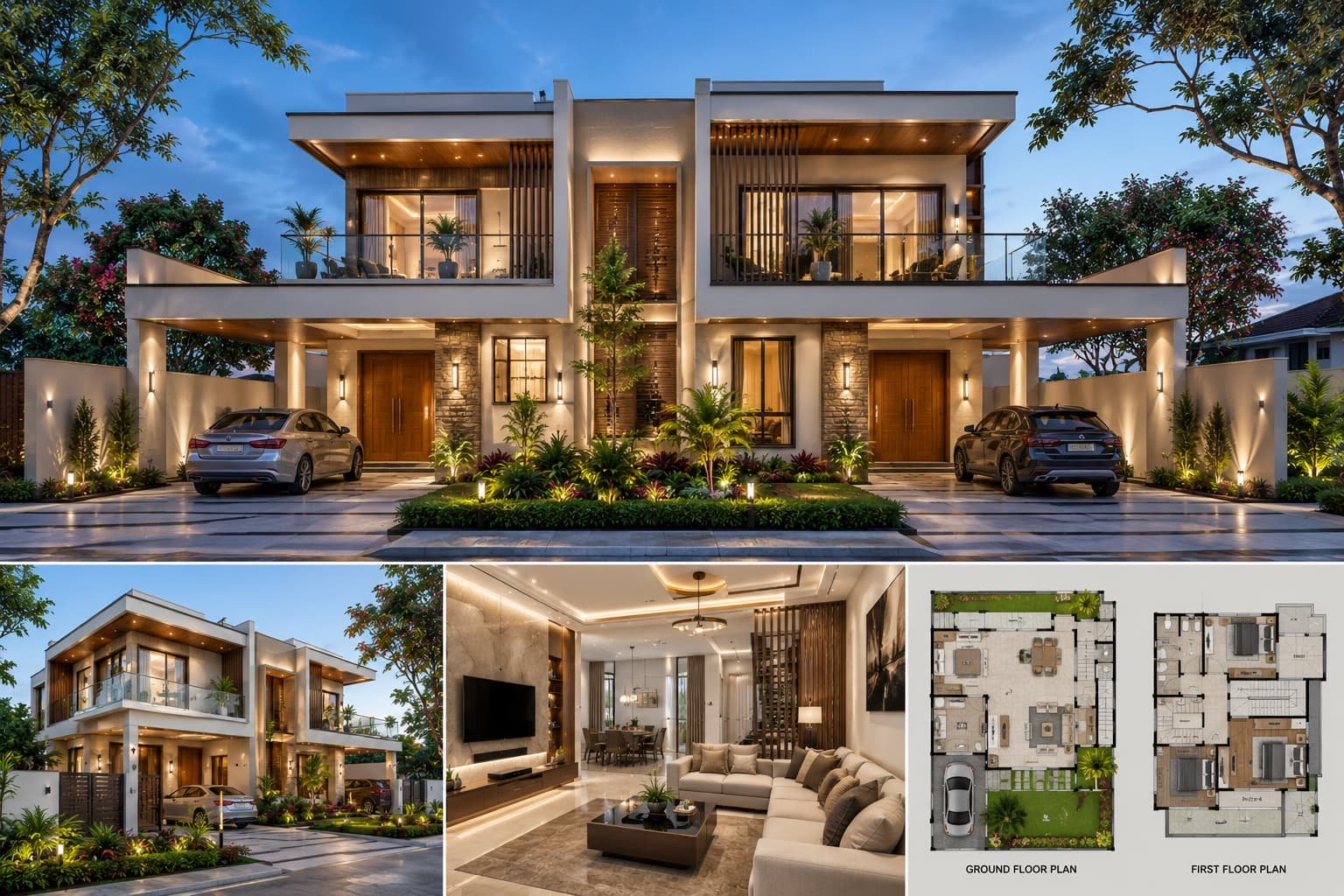Modern Duplex Residence in Bhubaneswar